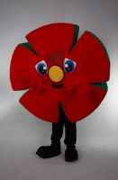 Advertising costume - Flower