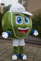 Promotional mascot - Green Ball