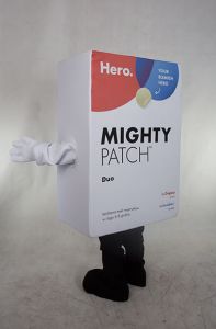 Firmowa maskotka chodząca szyta na zamówienie.