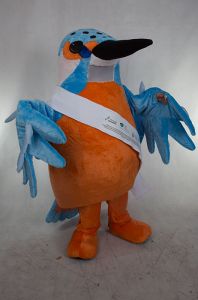 Kostium maskotki na zamówienie Zimorodek