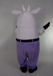 Violet Goat - promotional mascot produced