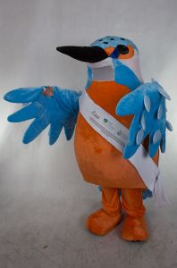 Strój maskotki na zamówienie Zimorodek