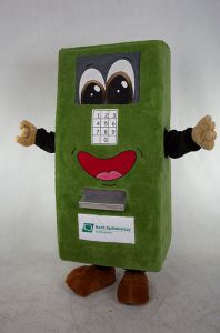 Strój maskotki Bankomat