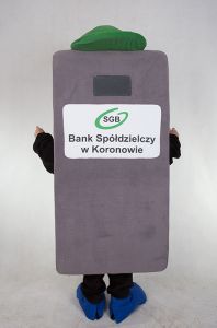 Strój maskotki na zamówienie Blikuś